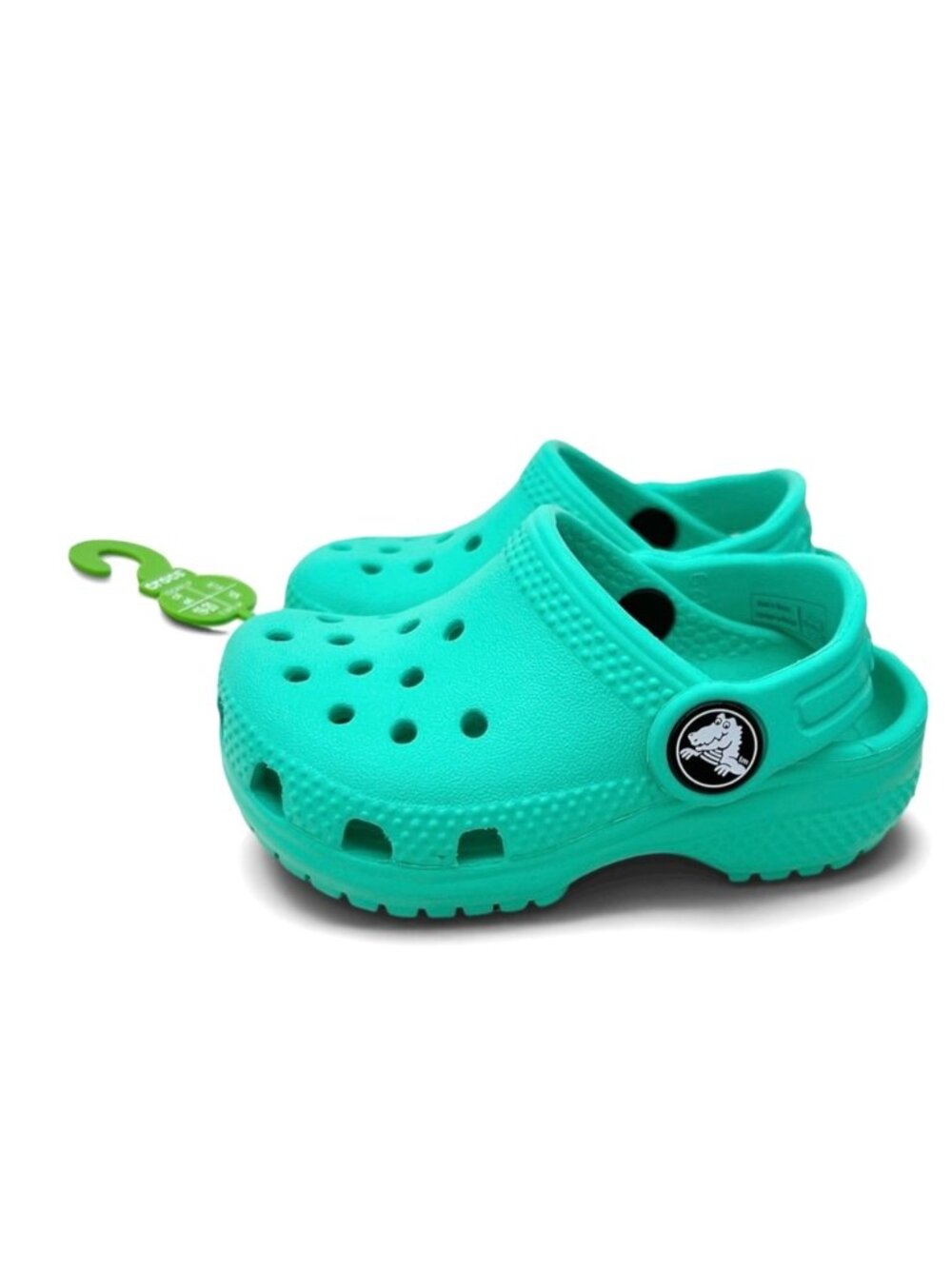 Crocs Kids Classic Clog Lagoon Toddler C4 Slip On Lightweight Water Friendly